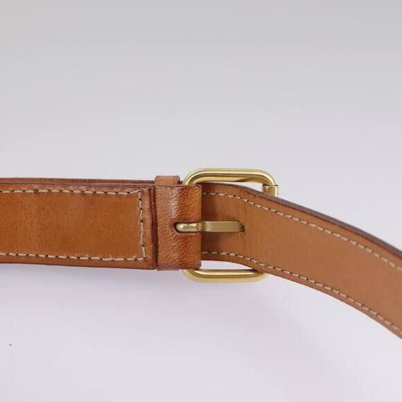 CELINE Macadam Canvas Shoulder Bag Pvc Leather Brown Gold - Picture 8 of 13